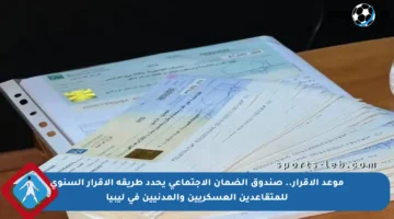 موعد الإقرار.. صندوق الضمان الاجتماعي يحدد طريقة الإقرار السنوي للمتقاعدين العسكريين والمدنيين في ليبيا